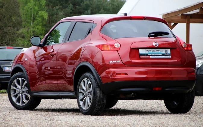 Nissan Juke cena 38900 przebieg: 166000, rok produkcji 2013 z Okonek małe 596